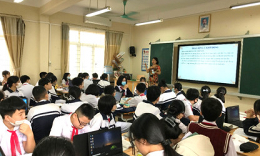 Chuyển đổi số trong trường học tại Uông Bí