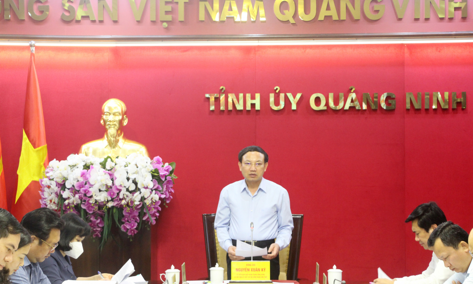 Giao ban Thường trực Tỉnh ủy