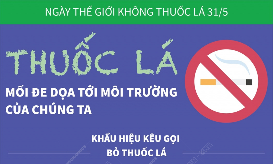 Thuốc lá - Mối đe dọa tới môi trường của chúng ta