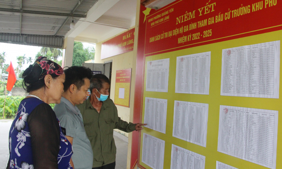 Ngày mai, 5/6, cử tri toàn tỉnh đồng loạt bầu trưởng thôn, bản, khu phố