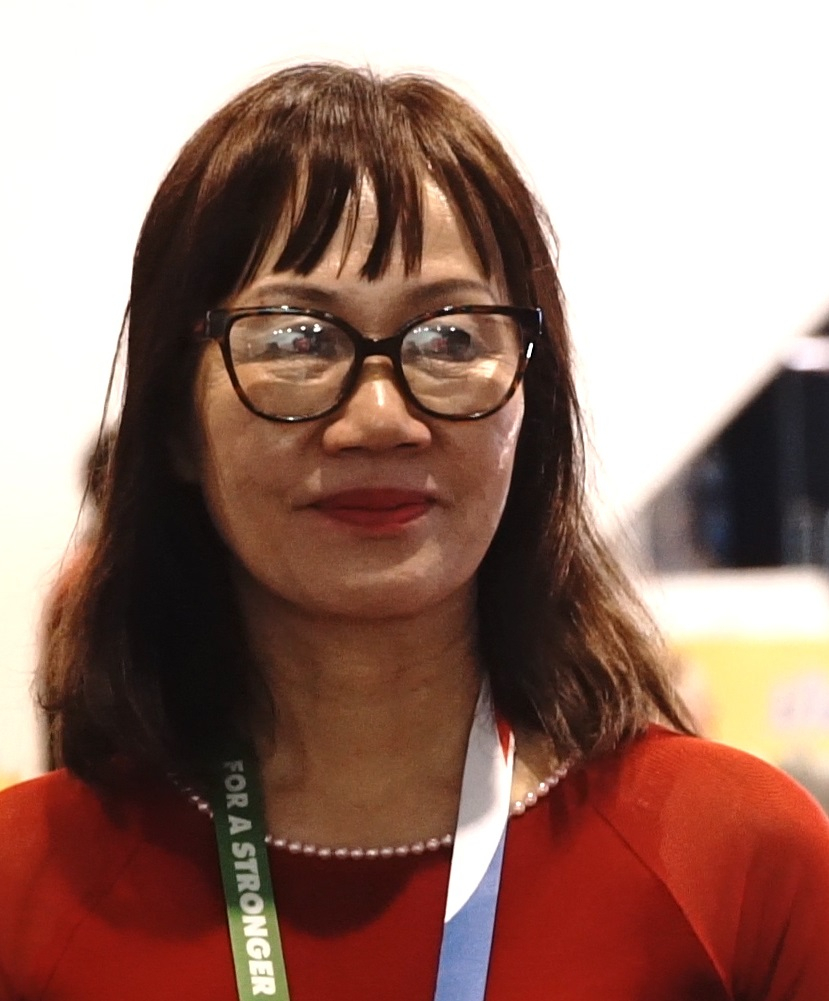 Bà Nguyễn Thị Anh Thư, Tổng Thư ký Liên đoàn cờ Việt Nam.