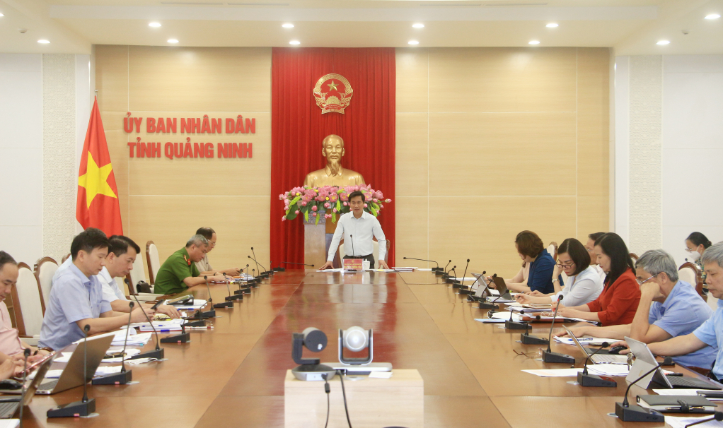 Đồng chí Nguyễn Tường Văn, Phó Bí thư Tỉnh ủy, Chủ tịch UBND tỉnh, phát biểu kết luận.
