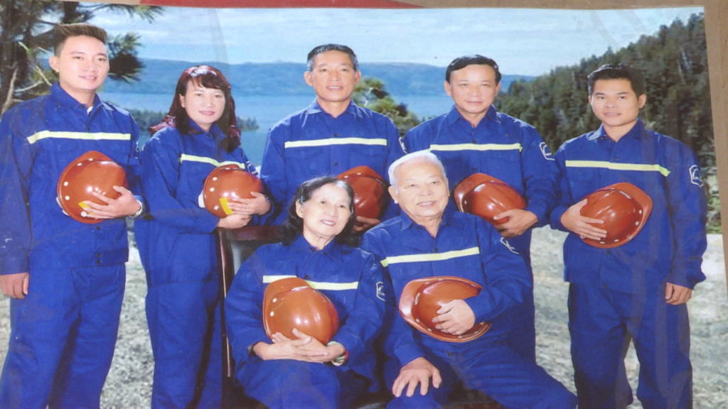 Quảng Ninh hiện có nhiều gia đình 3 thế hệ cùng là công nhân mỏ.