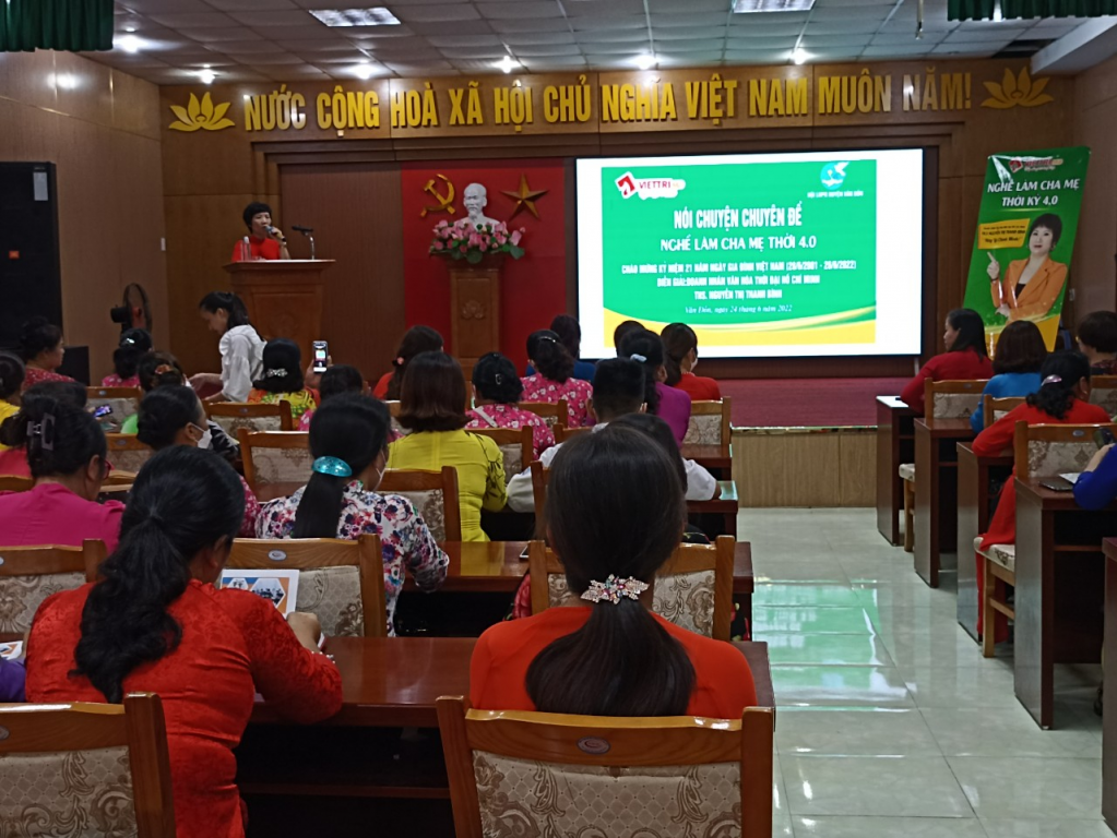 Hội LHPN huyện Vân Đồn tổ chức nói chuyện chuyên đề 