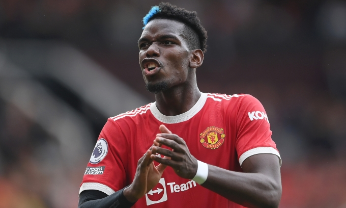 Pogba rời Man Utd