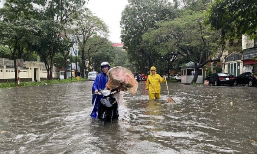 Dầm mưa dễ mắc bệnh da