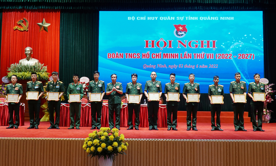 Hội nghị Đoàn TNCS Hồ Chí Minh Bộ CHQS tỉnh Quảng Ninh lần thứ VII