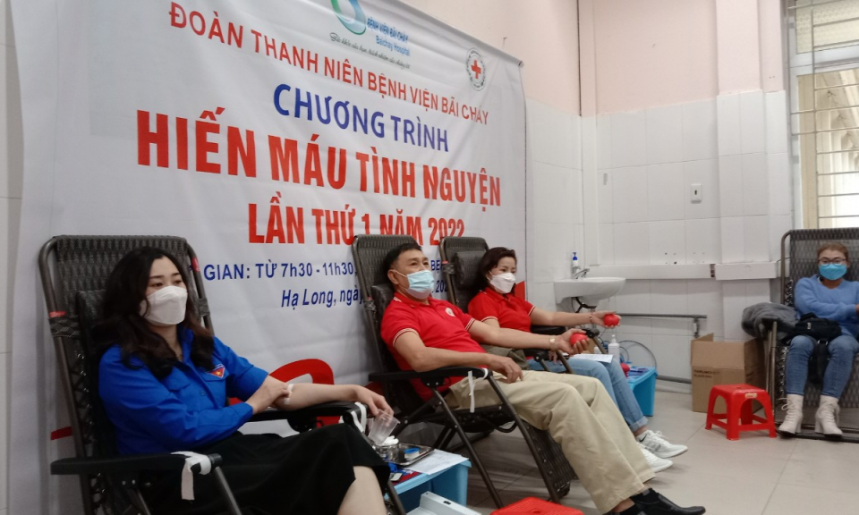 CLB Hiến máu nhân đạo phường Bãi Cháy: Sẻ chia những "giọt hồng"