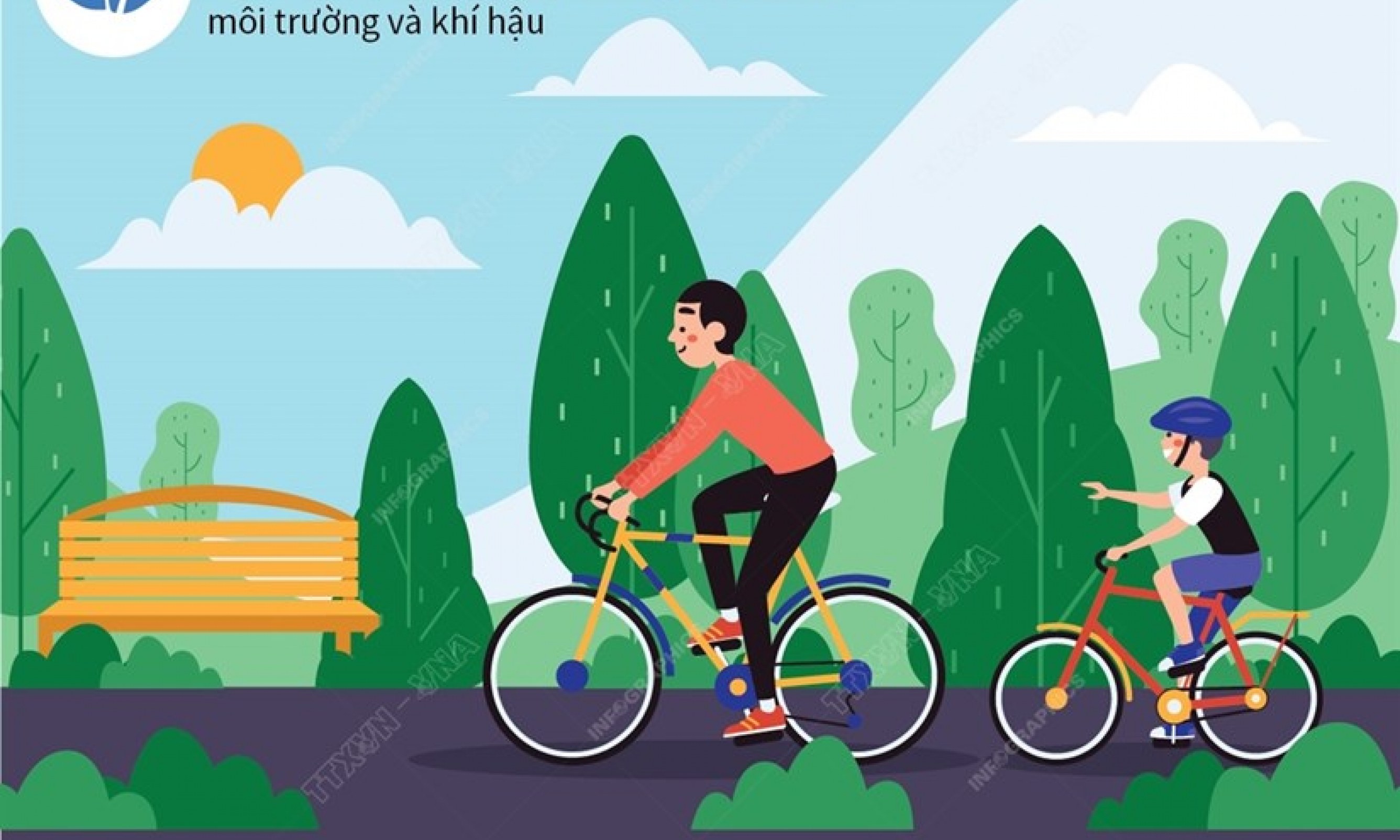 Tầm quan trọng của việc đạp xe với sức khỏe và bảo vệ môi trường