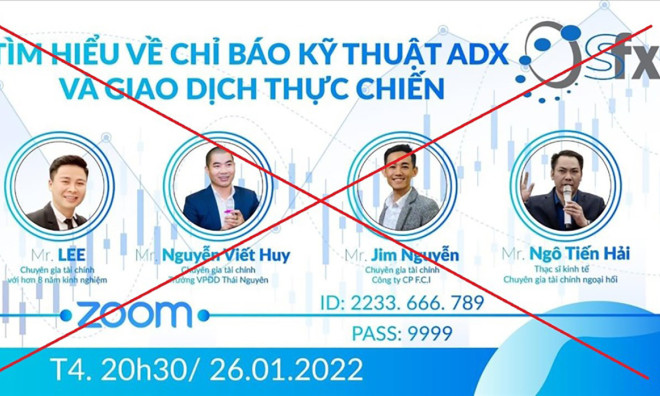 Đường dây đánh bạc 90 triệu USD qua sàn SFX Capital bị triệt phá