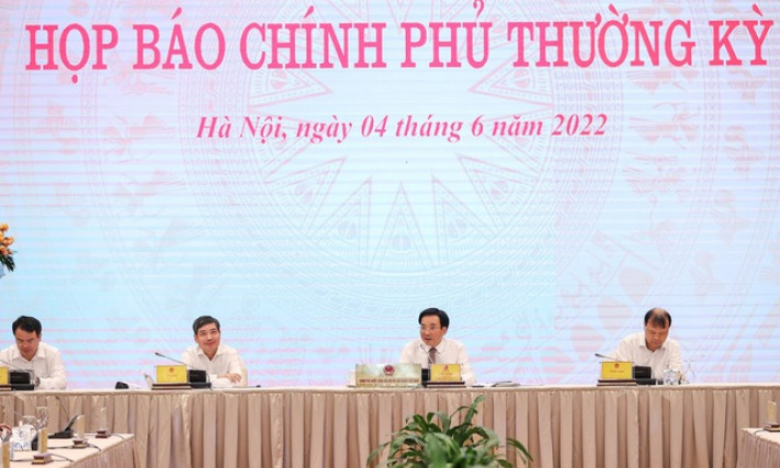 Họp báo Chính phủ thường kỳ tháng 5