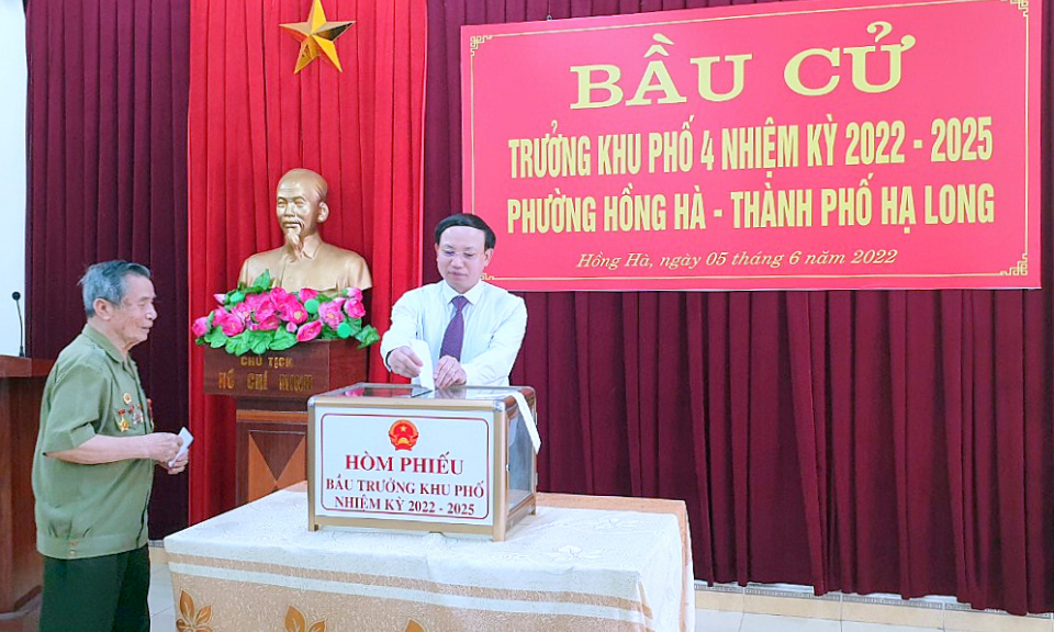100% địa phương đồng loạt tổ chức bầu cử trưởng thôn, bản, khu phố, nhiệm kỳ 2022 - 2025