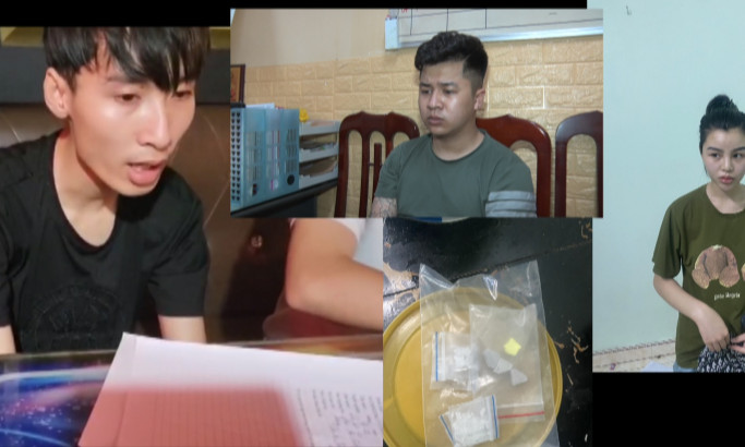 Ổ nhóm chuyên tuồn ma tuý vào quán karaoke phục vụ dân bay