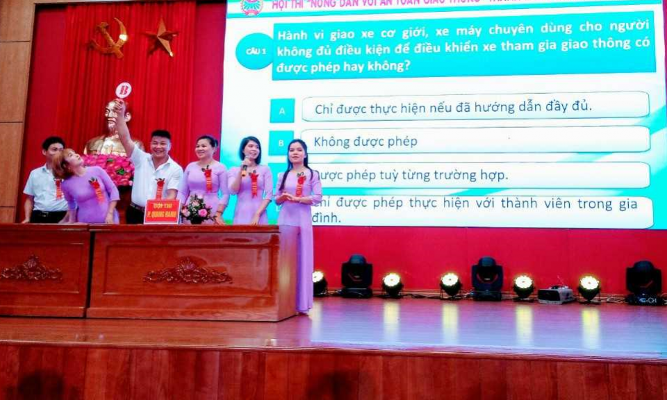 Nhân rộng các mô hình nông dân tham gia bảo vệ ANTT