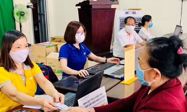 Đang hưởng lương hưu có được trợ cấp xã hội hàng tháng?