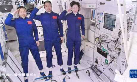 神舟十四号载人飞船发射取得圆满成功 3名航天员顺利进驻天和核心舱