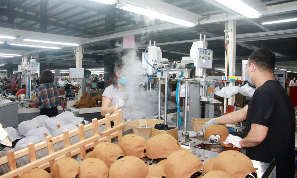 Khởi sắc sản xuất trong các khu công nghiệp