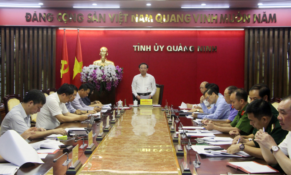 Giao ban công tác nội chính 6 tháng đầu năm 2022