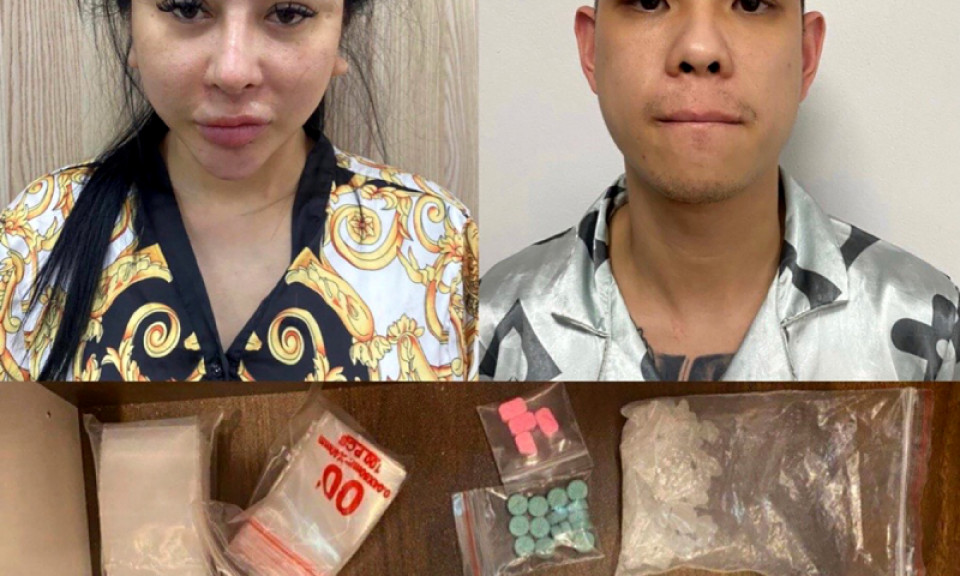 Bắt quả tang đôi nam nữ mua bán trái phép chất ma tuý