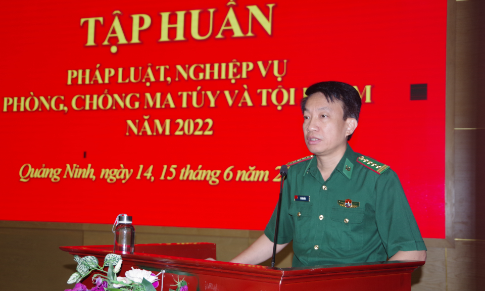 Tập huấn nghiệp vụ phòng, chống tội phạm ma túy