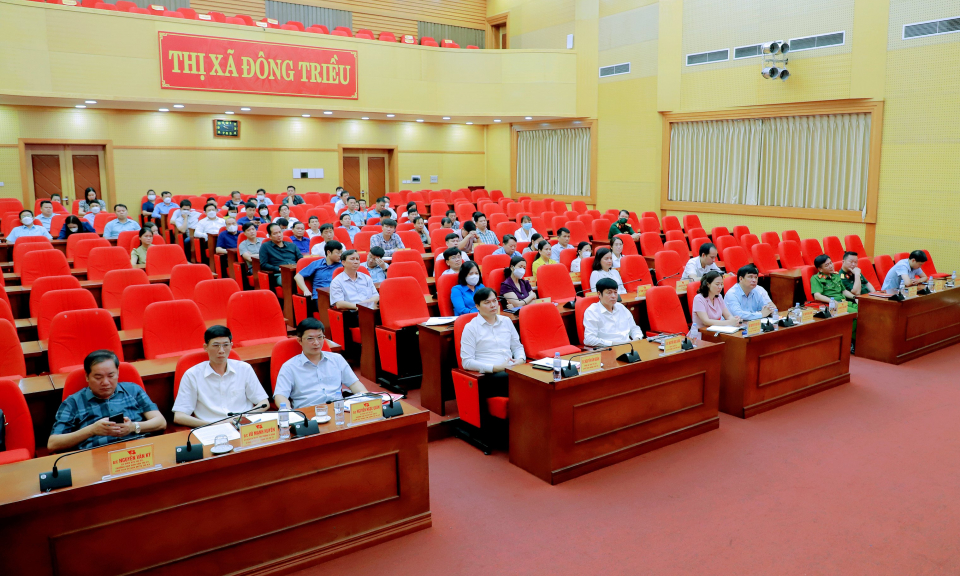 Đông Triều tổ chức hội nghị cán bộ chủ chốt