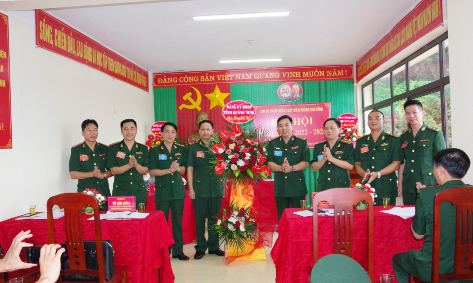 Chi bộ Trạm Cái Rồng và Chi bộ Lục Lầm – Tục Lãm tổ chức đại hội điểm