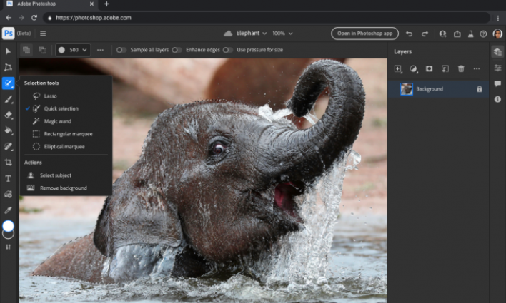 Photoshop sắp có bản miễn phí