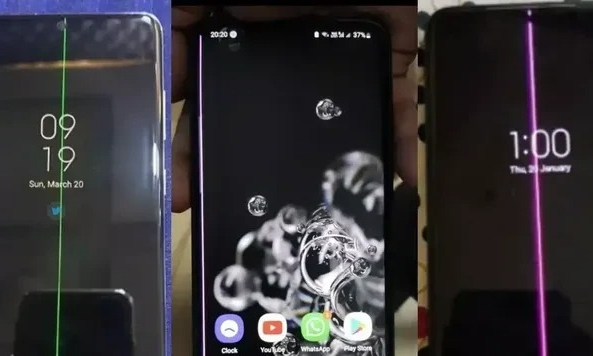 Nhiều người dùng Galaxy S20+ lại bị lỗi sọc màn hình