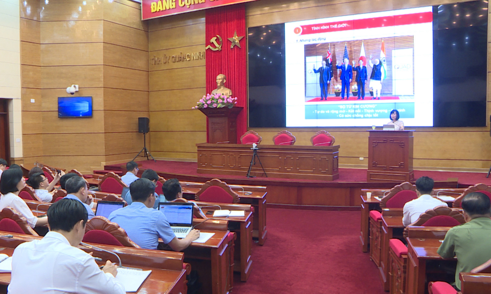 Hội nghị báo cáo viên cấp tỉnh tháng 6/2022