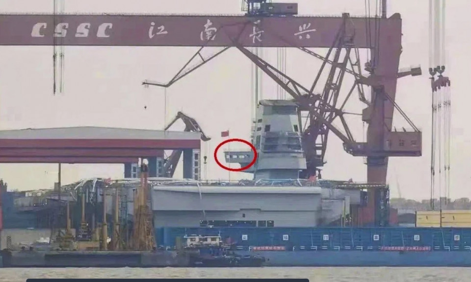 Trung Quốc hạ thủy tàu sân bay thứ ba mang tên Phúc Kiến