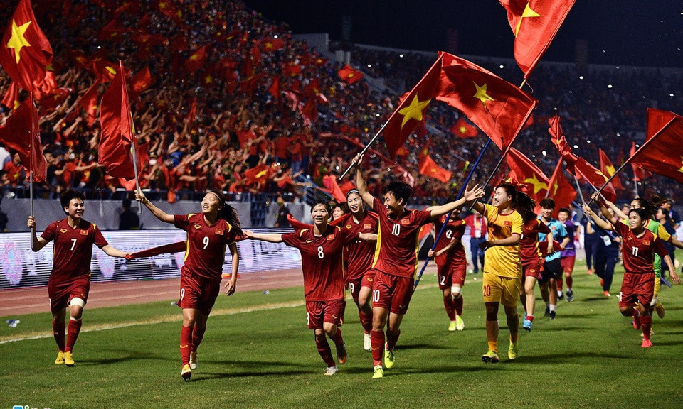 Tuyển nữ Việt Nam bỏ xa Thái Lan trên bảng xếp hạng FIFA