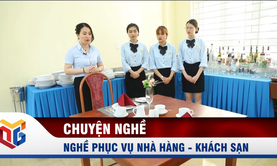 Nghề phục vụ nhà hàng - khách sạn