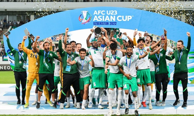 Saudi Arabia vô địch U23 châu Á 2022