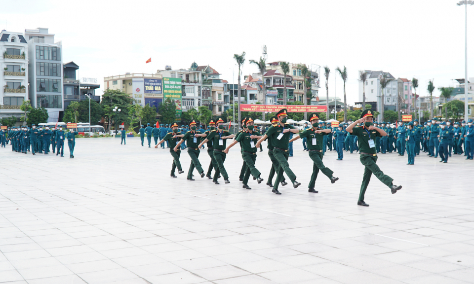 TP Cẩm Phả: Hội thao Trung đội Dân quân cơ động năm 2022