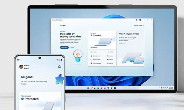 Microsoft ra mắt phần mềm chống virus Defender cho Windows, macOS, iOS và Android