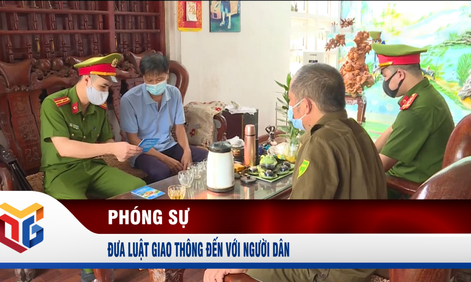 Đưa Luật giao thông đến với người dân