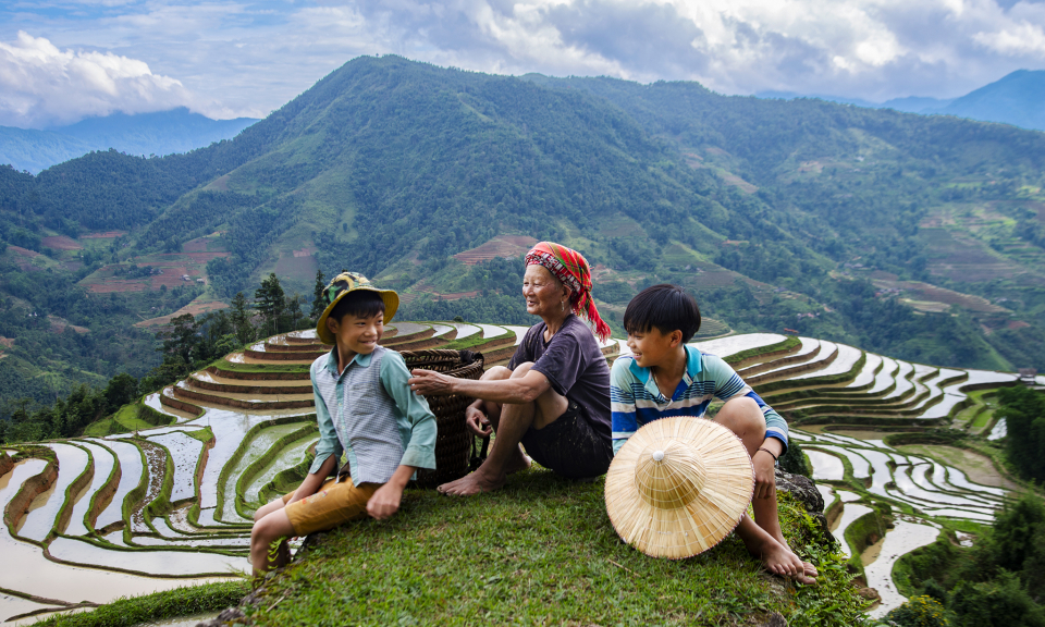 Mùa nước đổ ở Hoàng Su Phì