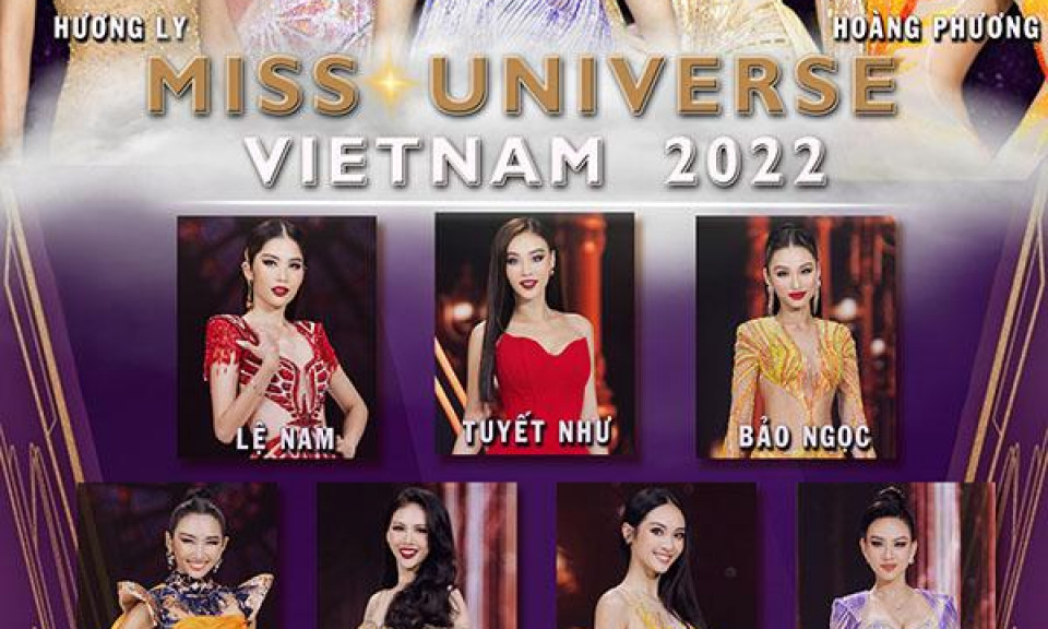 10 ứng viên sáng giá vương miện Hoa hậu Hoàn vũ Việt Nam 2022