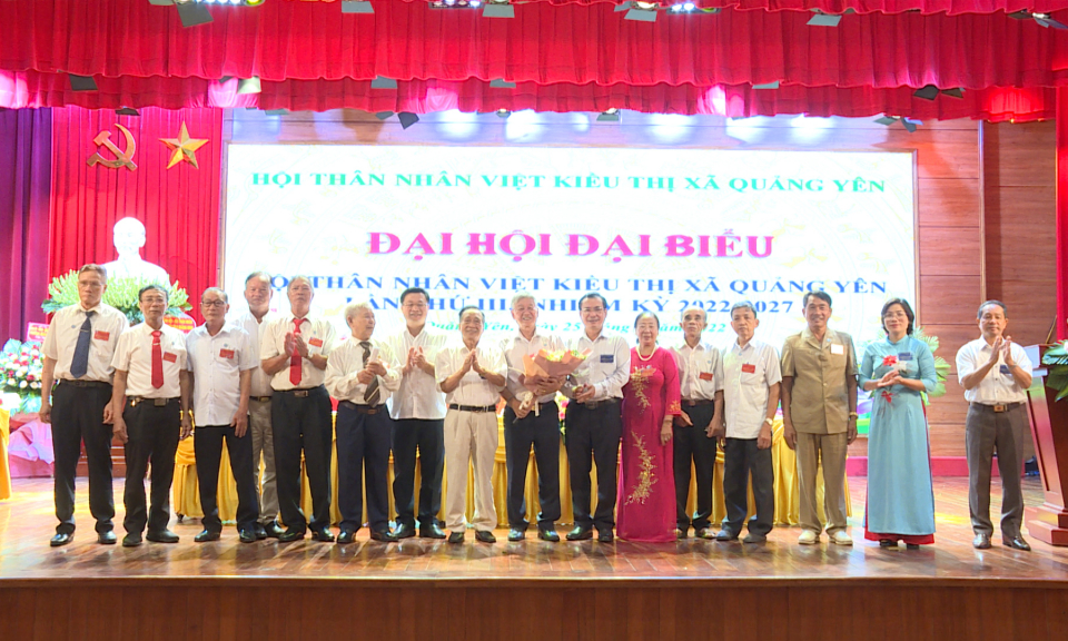 Đại hội đại biểu Hội thân nhân Việt Kiều thị xã Quảng Yên lần thứ 3, nhiệm kỳ 2022- 2027