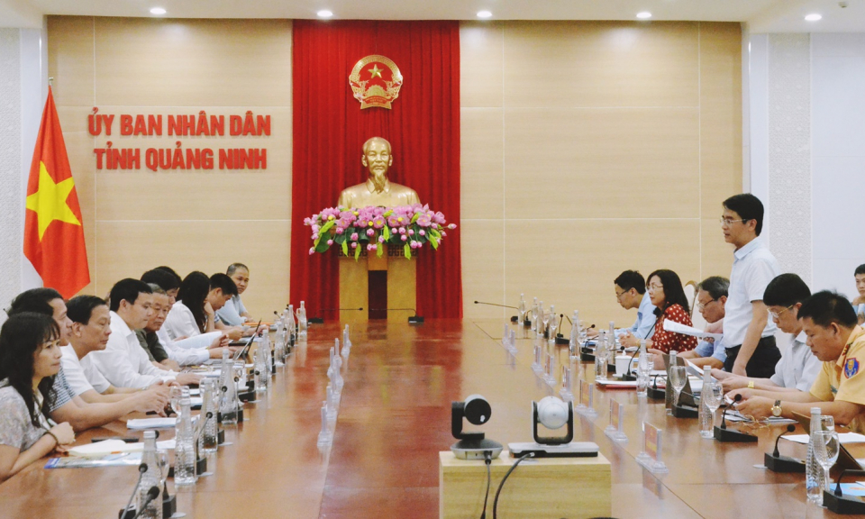 Đoàn công tác tỉnh Sơn La làm việc với tỉnh Quảng Ninh