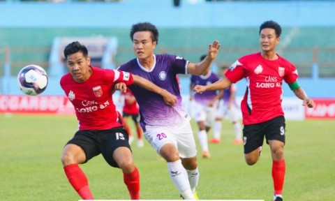 CLB Long An trắng tay trước Khánh Hòa