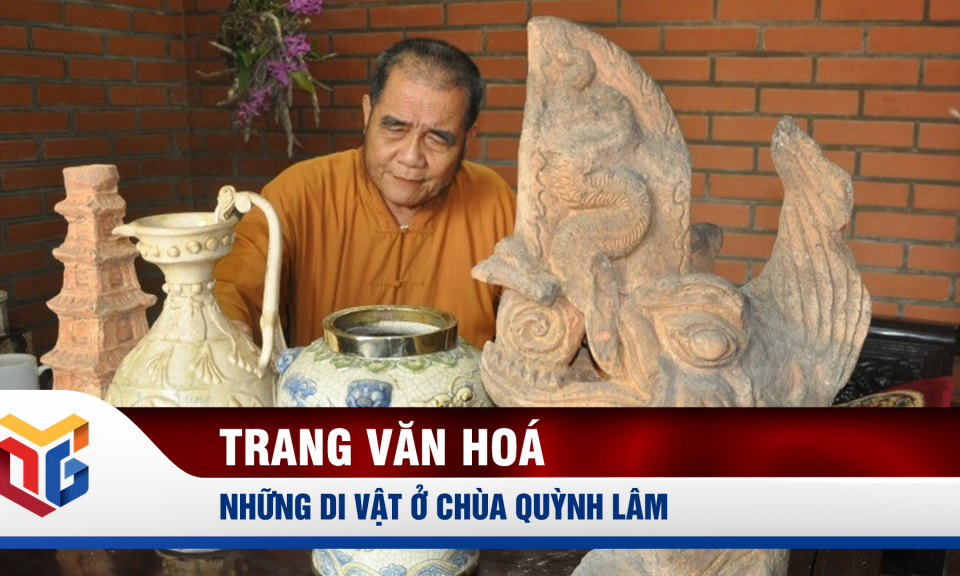 Những di vật ở chùa Quỳnh Lâm