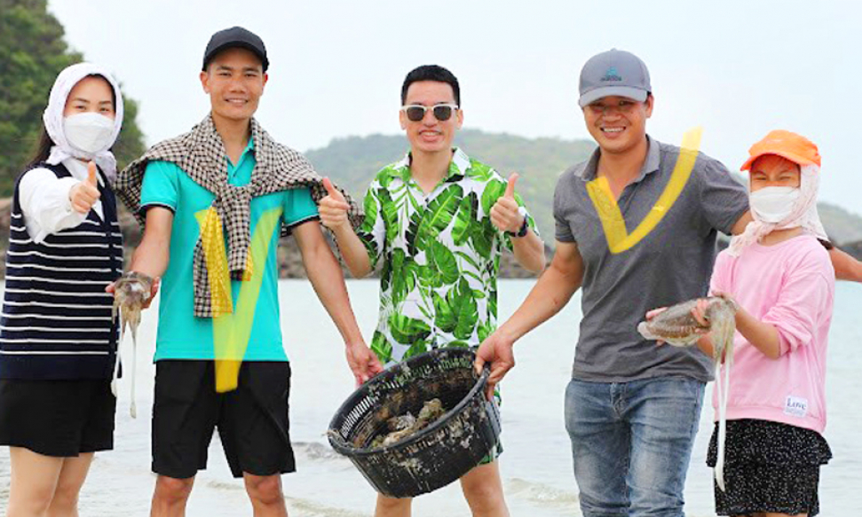 "Một ngày làm ngư dân" ở Thanh Lân
