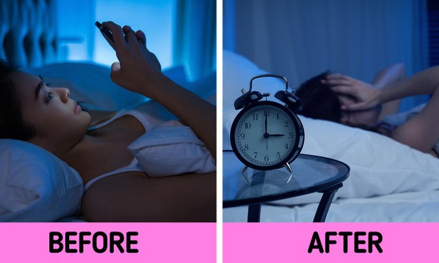 Điều gì có thể xảy ra nếu bạn sử dụng điện thoại trước khi ngủ?