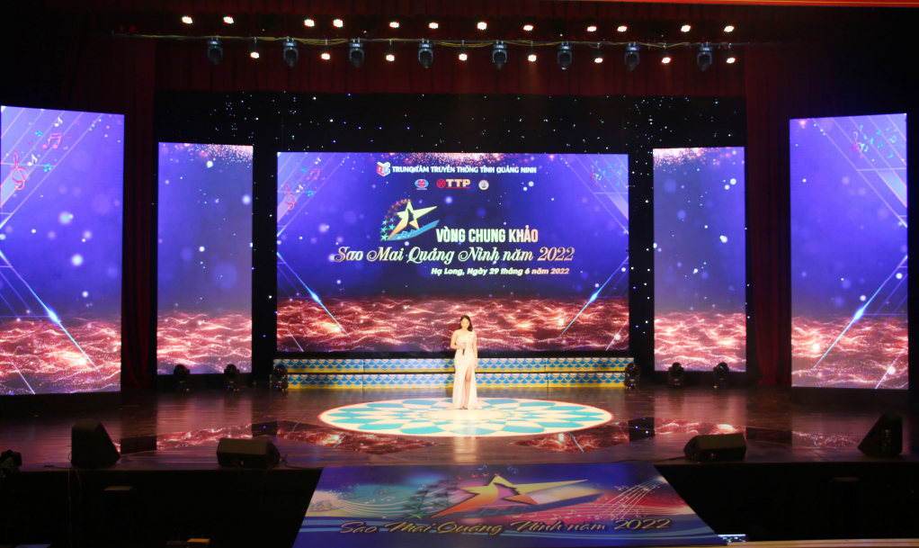 Vòng chung khảo cuộc thi Sao Mai Quảng Ninh 2022 diễn ra ngày 29/6 tại