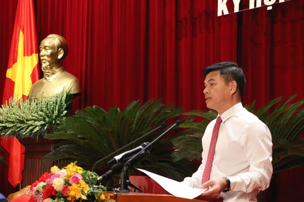 Đồng chí Nguyễn Mạnh Hà, Ủy viên UBND tỉnh, Giám đốc Sở Văn hóa - Thể thao