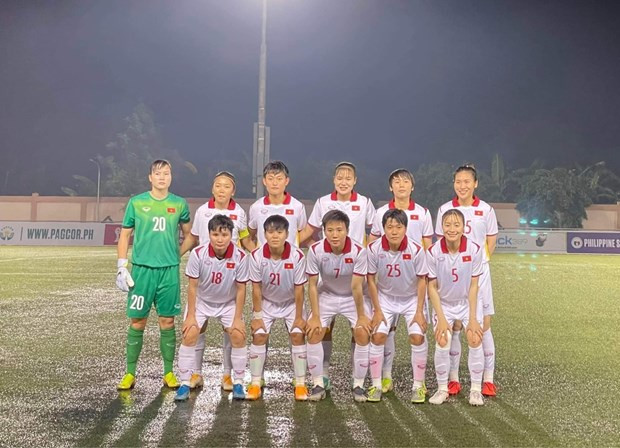 Tuyen nu Viet Nam som gianh ve vao ban ket AFF Cup 2022 hinh anh 1