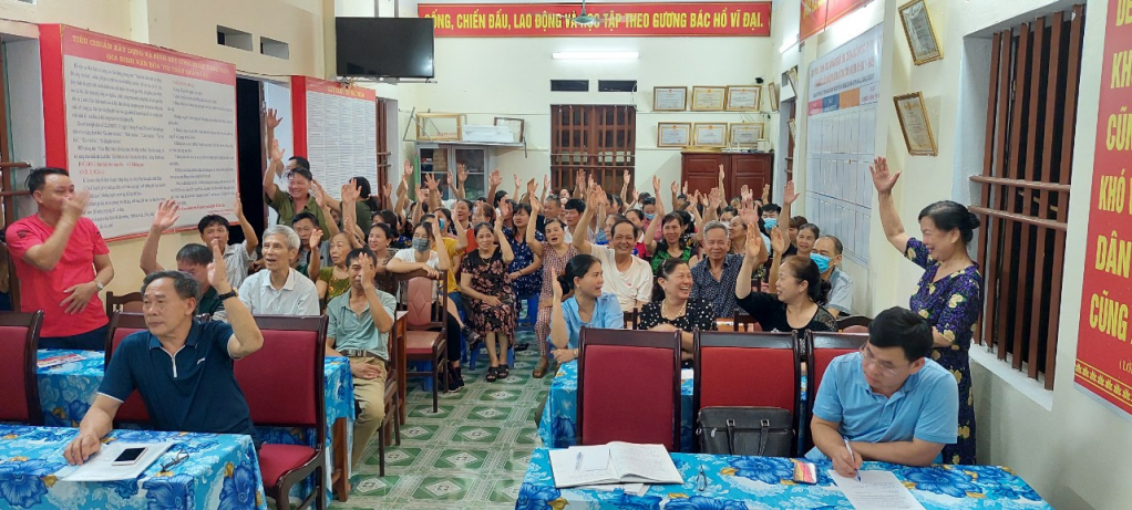 Huyện Hải Hà tổ chức thành công cuộc bầu cử trưởng thôn, bản, khu phố nhiệm kỳ 2022-2025 trên địa bàn huyện