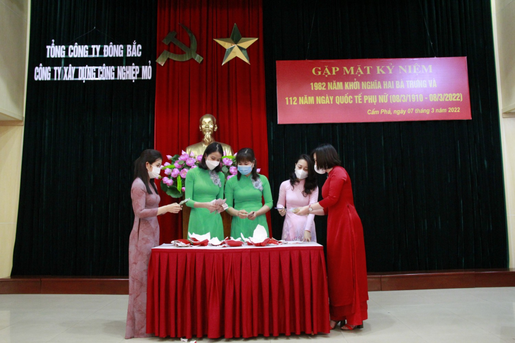 Hội Phụ nữ Công ty Xây dựng Công nghiệp mỏ triển khai hiệu quả 