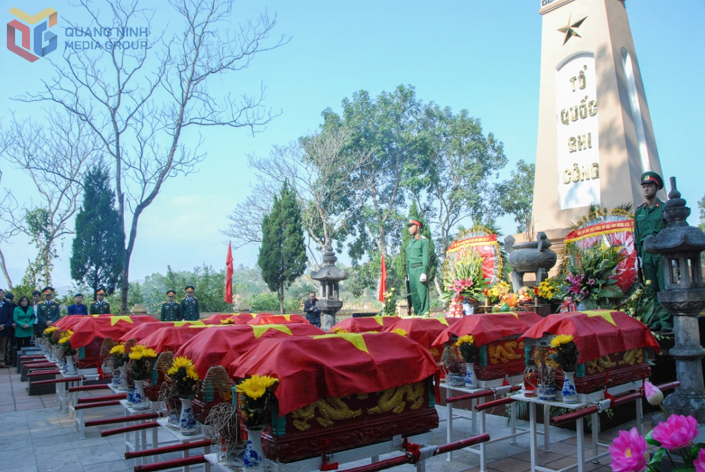 Sau khi quy tập, hài cốt các liệt sĩ hy sinh ở Khe Tù được an táng tại Nghĩa trang liệt sĩ huyện Tiên Yên.